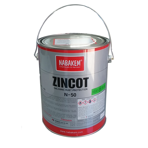 NABAKEM N-50 ZINCOT 냉간아연도금코팅제 용량:4kg