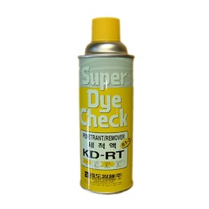 Super Dye Check KD-RT 세척액 RM(R1-3) 다이체크 세척액 용량:450ml