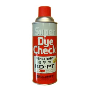 다이체크 크랙검사제 Super Dye Check KD-PT 침투액(P2) 용량:450ml