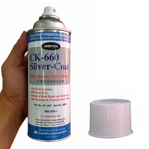 CK-660 SILVER COAT/은색냉간아연도금제 용량:420ml